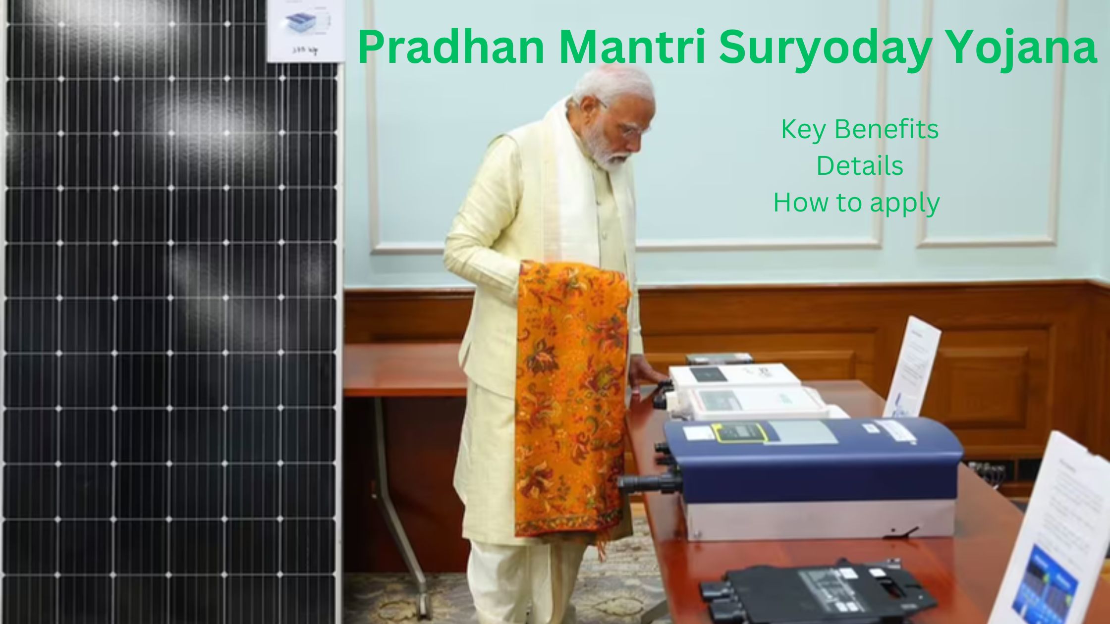 The government of India launched the innovative Pradhan Mantri Suryodaya Yojana (PMSY) with the goal of using solar energy to improve rural populations' quality of life.