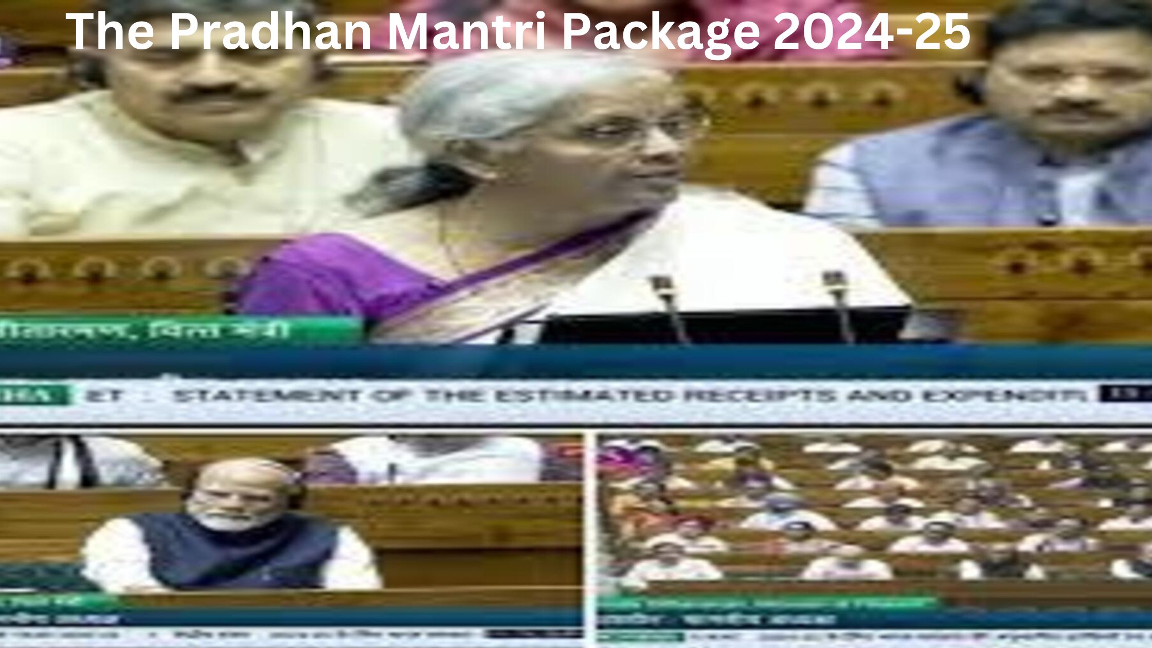 The Pradhan mantri Package 2024-25 aims to drive India's development by focusing on key areas such as education, employment, skilling, and the middle class.