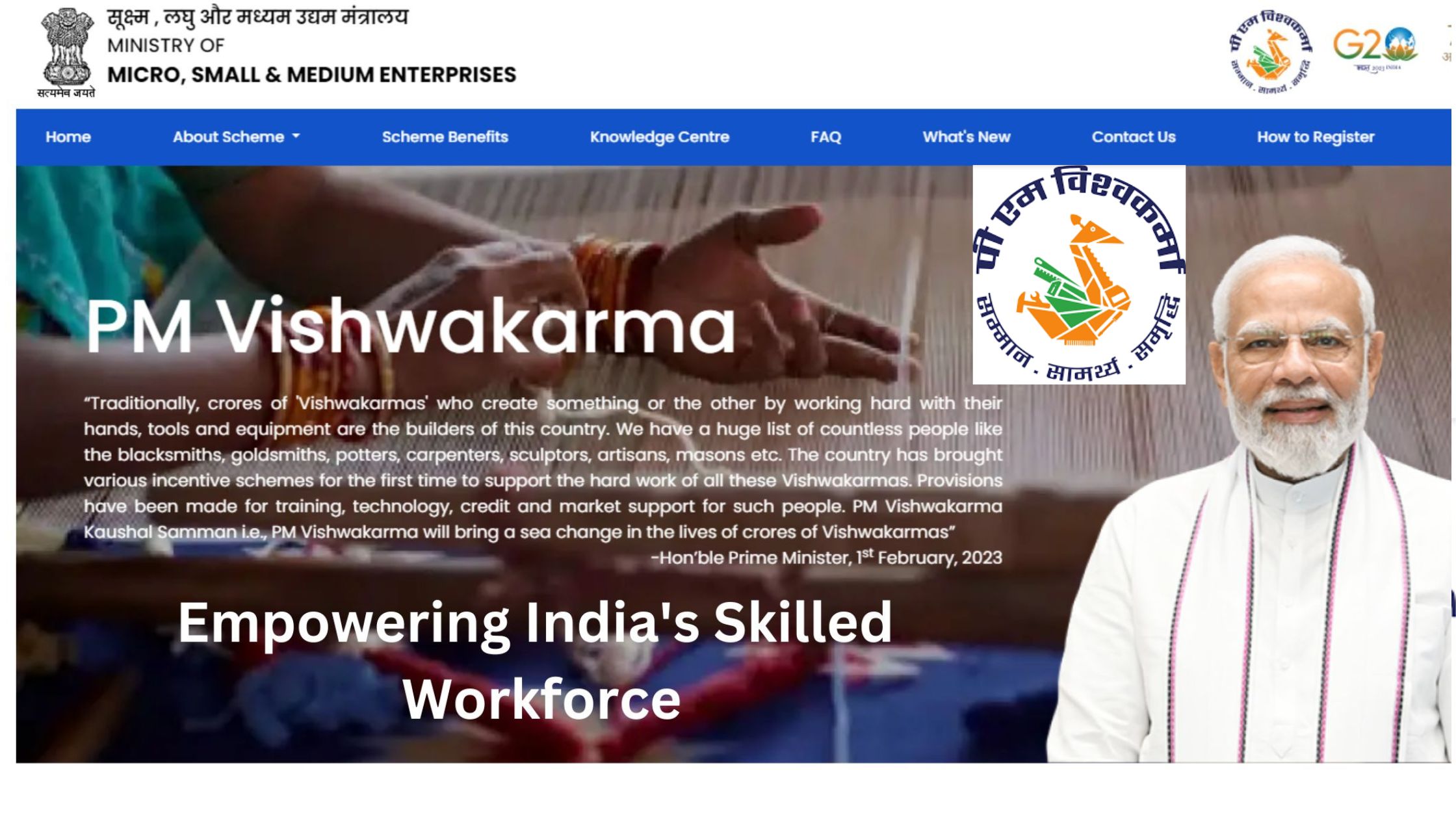 Launched in September 2023, the PM Vishwakarma Yojana is a game-changer for Indian artisans