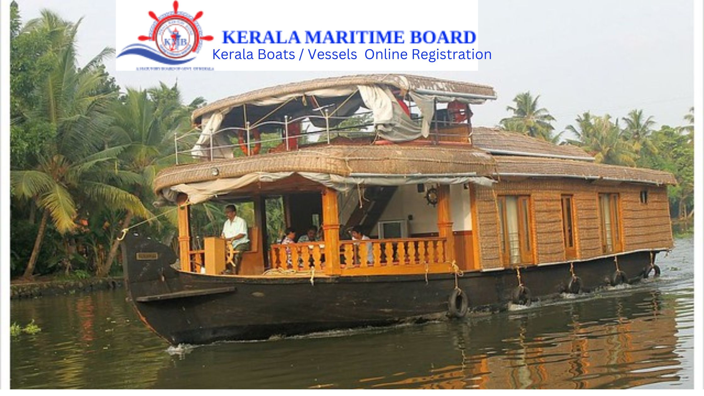 Kerala Boats and Vessels Online Registration Process