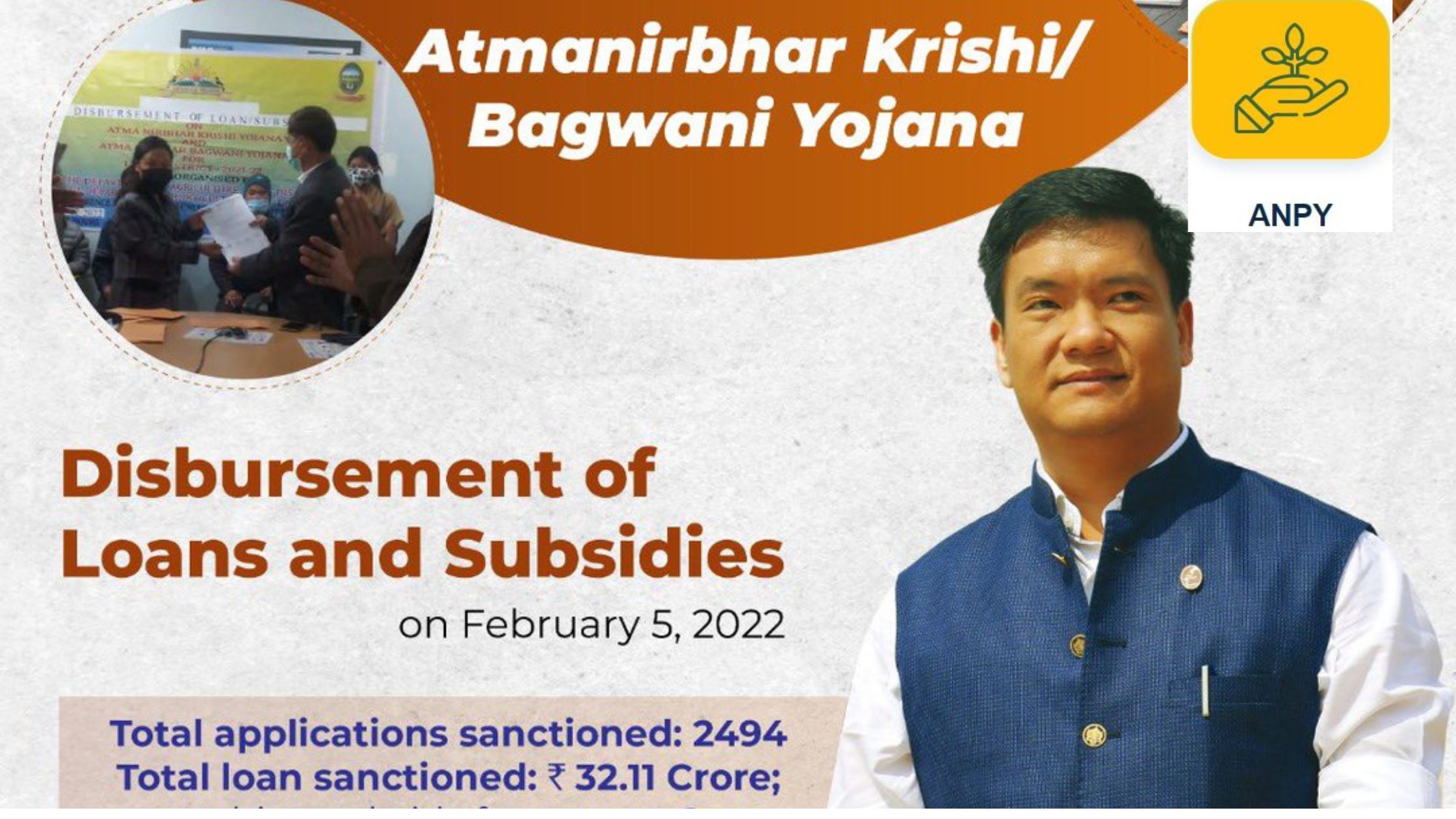 Atma Nirbhar Bagwani Yojana, is a transformative scheme empowering Arunachal Pradesh's farmers through horticulture.